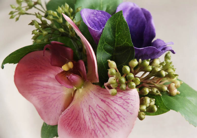 Pink Orchid Corsage 