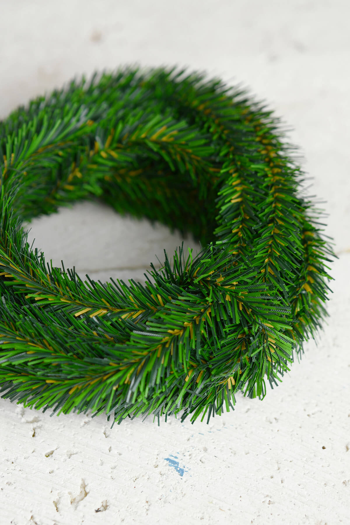 12 Miniature Pine Garlands, Pine Roping, Wired