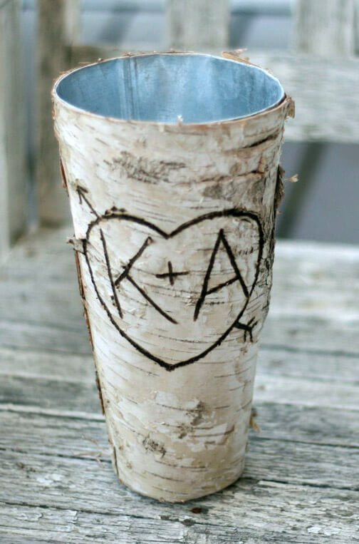 Birch Bark Vases 9