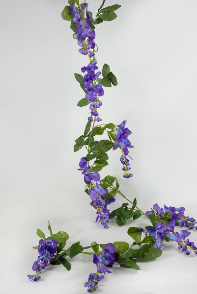 Purple Wisteria Garland