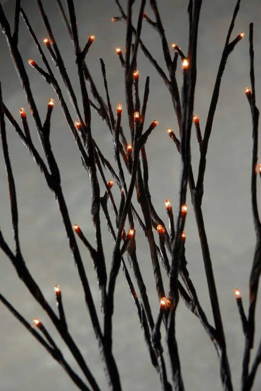 Lighted Willow Branches Brown