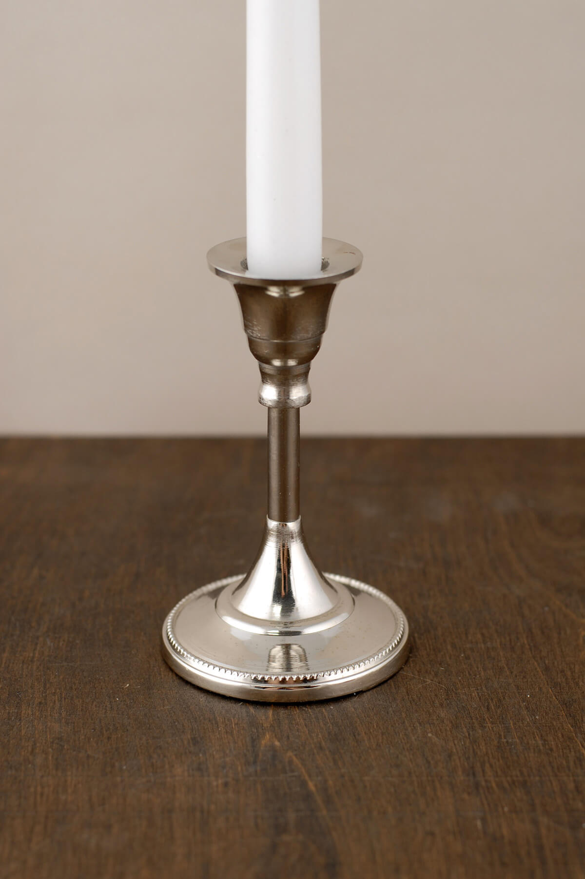 silver tree suits Silver Candlestick 5in