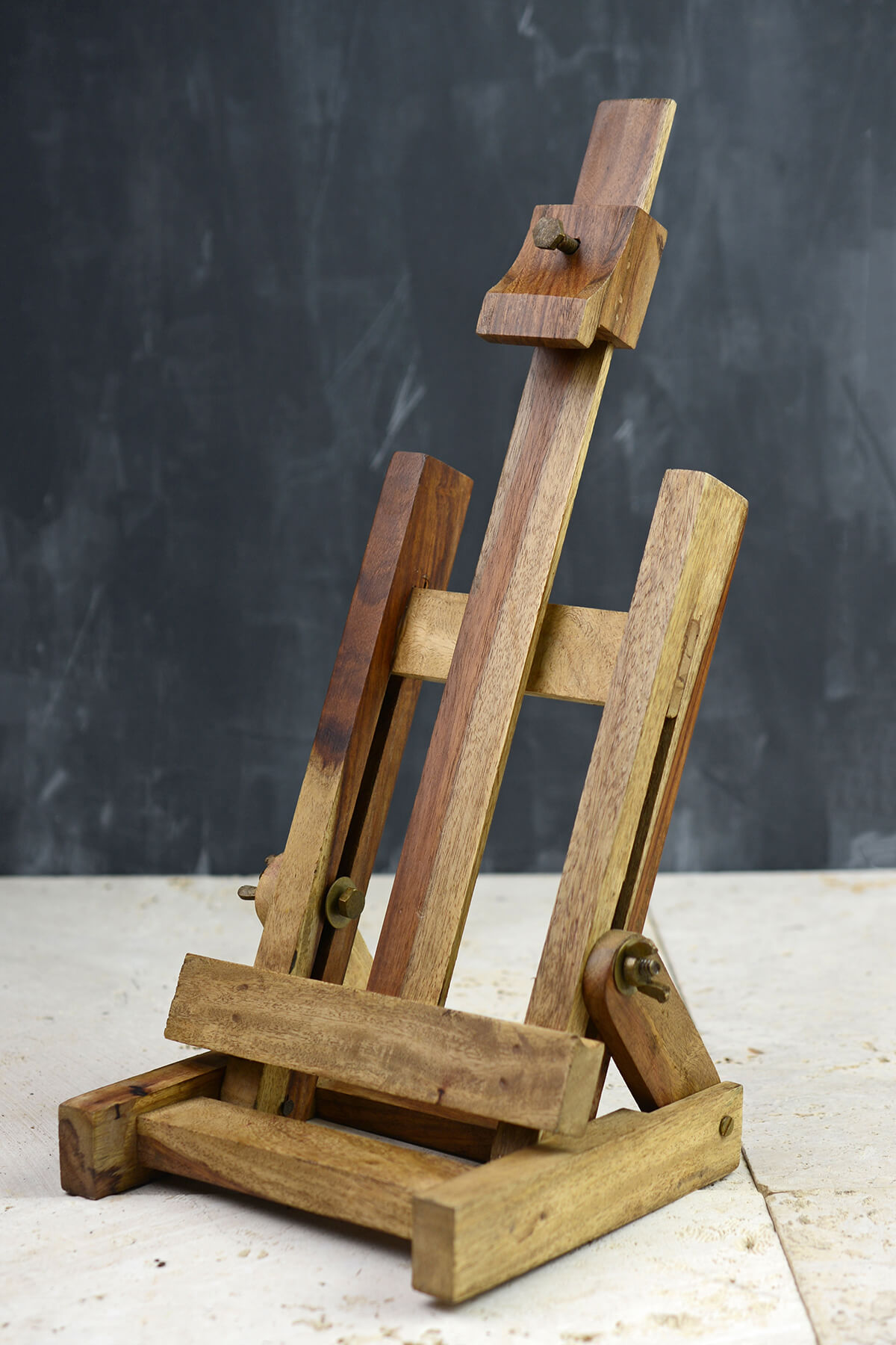 Tabletop Natural Wood Artist Easel 16in   Easel Tabletop Adjustable Wood Nat 1 