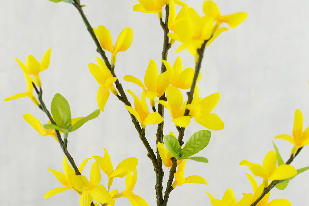 Forsythia Flower Branch 34in