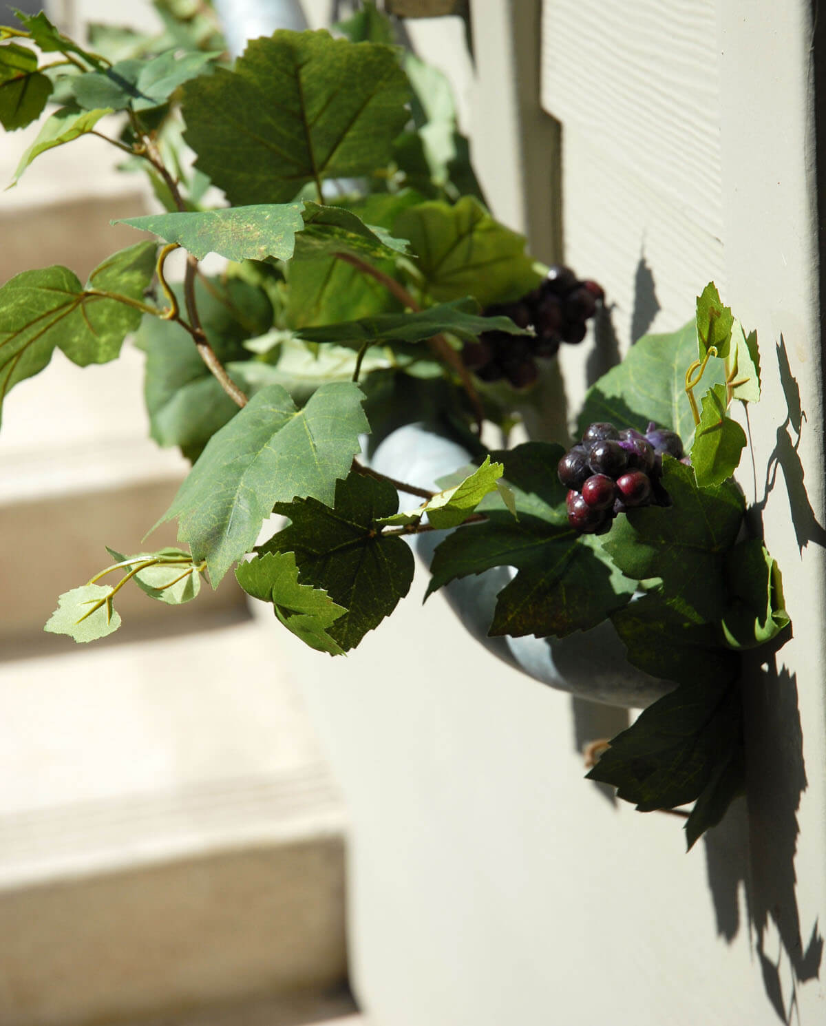 6' Artificial Grape Garland with Grapes