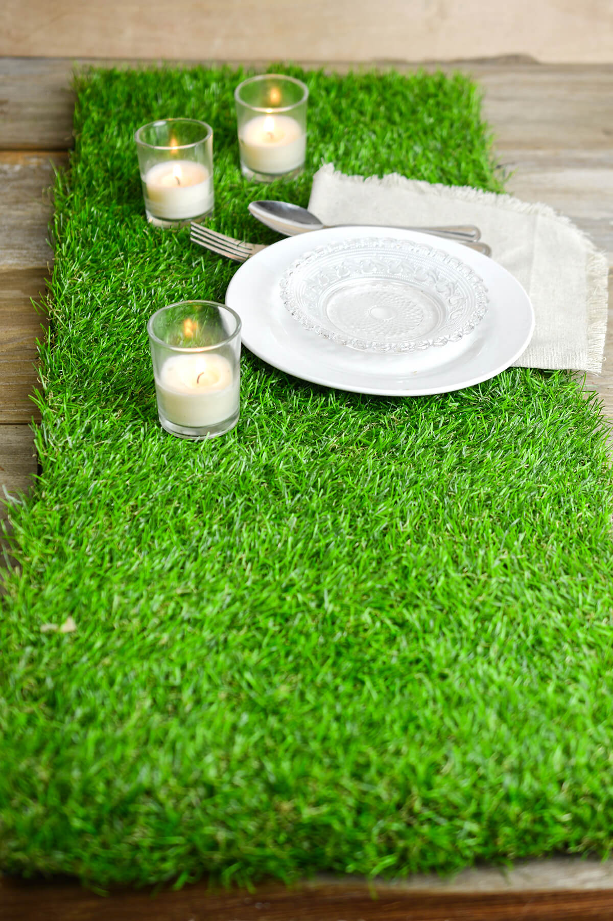 Faux Grass Mat 12x32