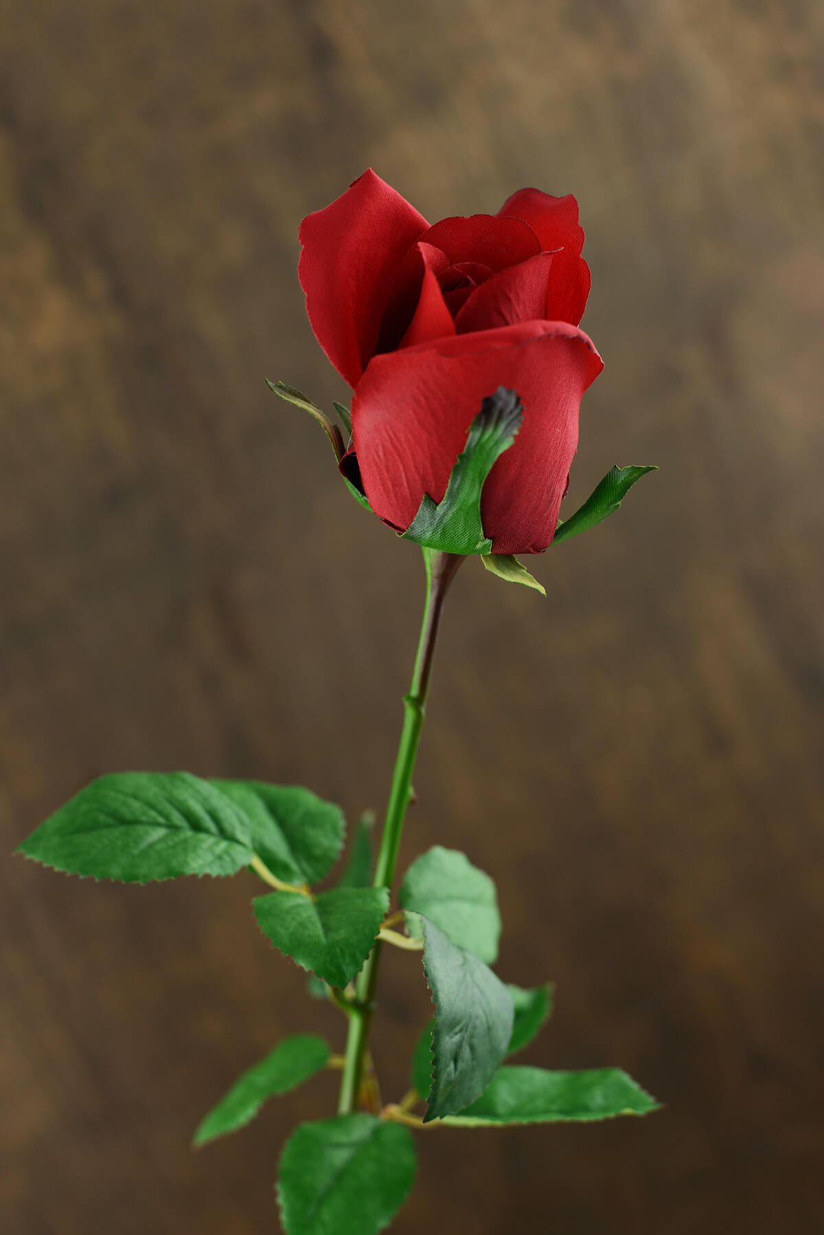 Dozen Long Stem Red Roses, Artificial Roses