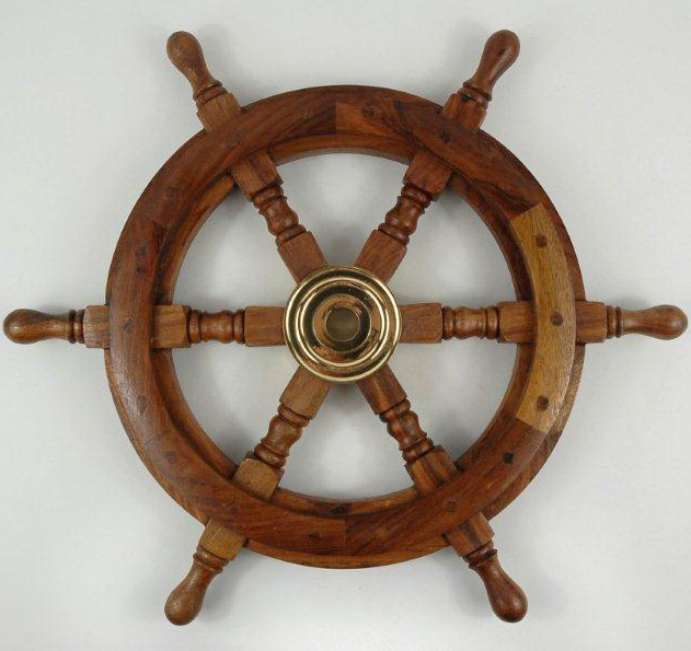 ships wheel 18in