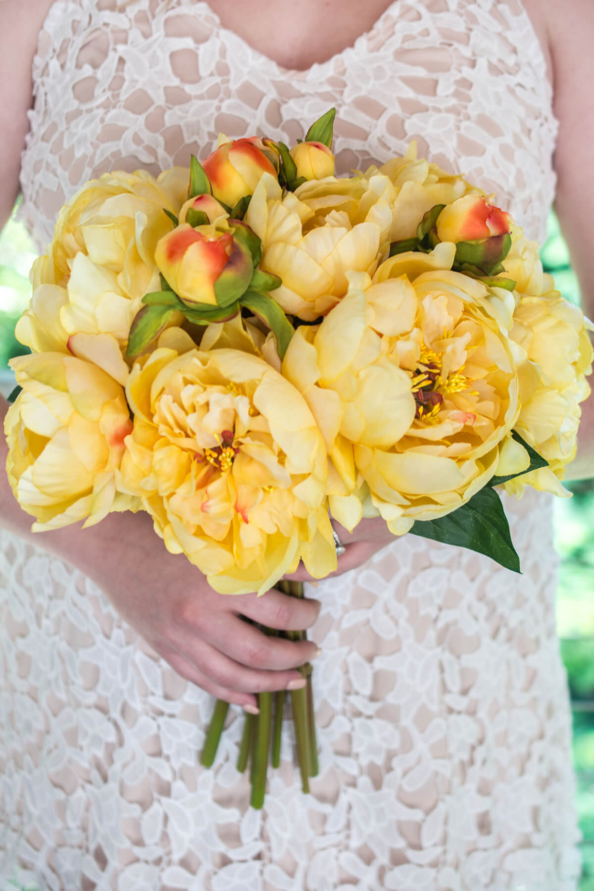 Peony Bouquet Yellow