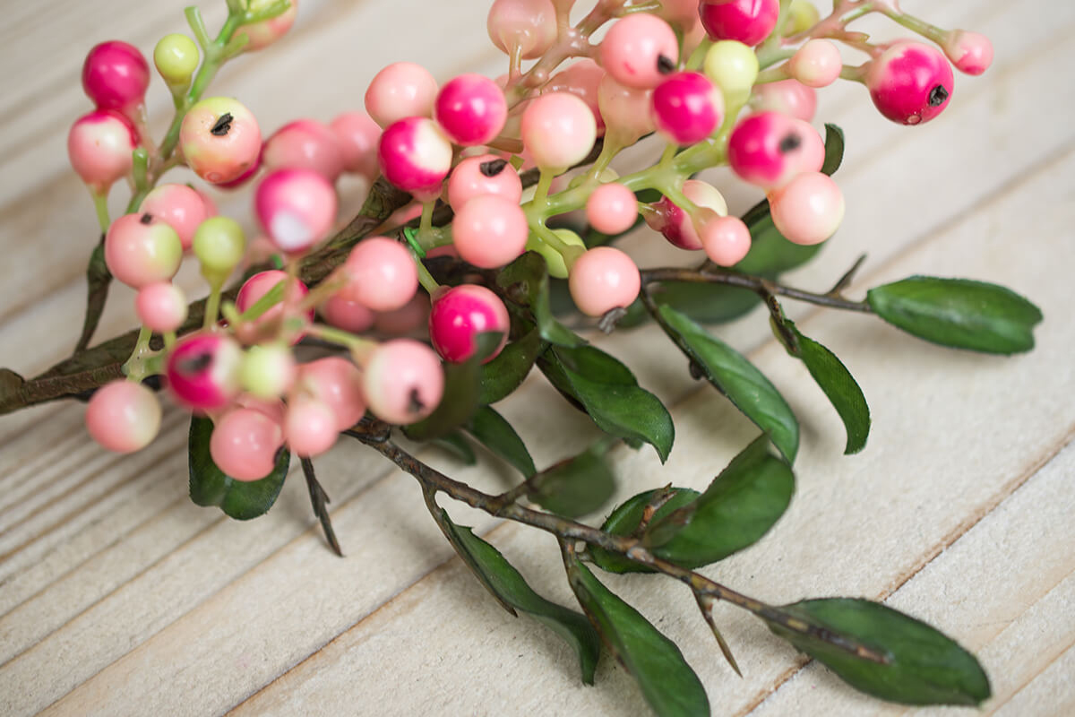  Pink  Artificial Berries 