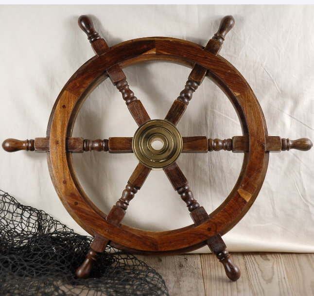 Ship Wheel 24in